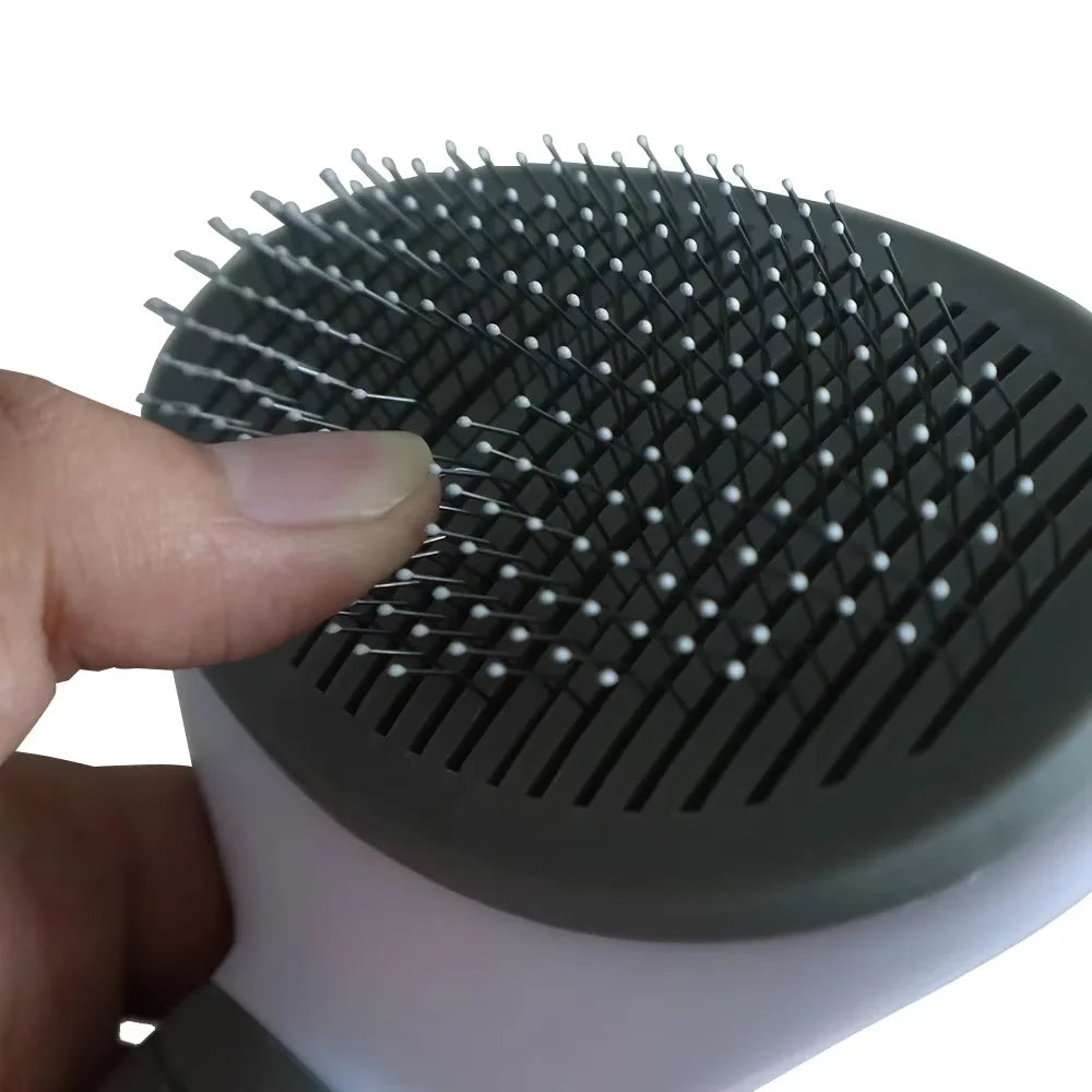 Brosse Auto-Nettoyante pour Chats et Chiens – Élimination Facile des Poils