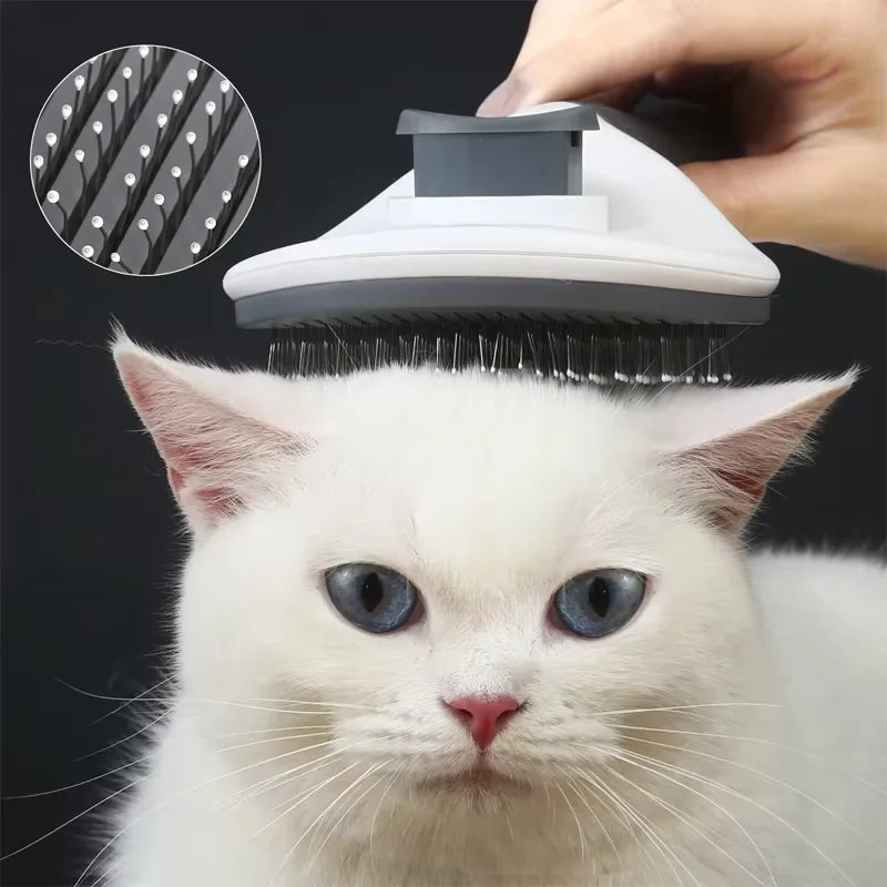 Self-Cleaning Brush for Cats and Dogs – Easy Hair Removal